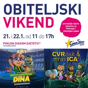 Obiteljski vikend <br/> u CineStaru